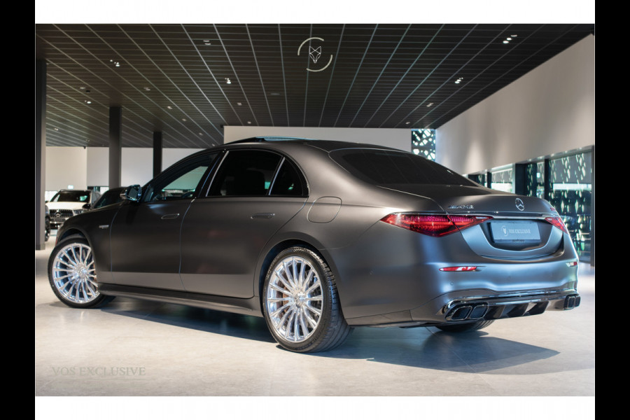 Mercedes-Benz S-Klasse AMG 63 S E Performance 4-M Lang First Class|Ceramic|Burmester 4D|Manufaktur|Carbon|Night|21''|360°|Achterasbesturing|Digital Light