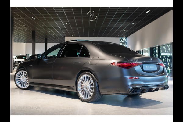 Mercedes-Benz S-Klasse AMG 63 S E Performance 4-M Lang First Class|Ceramic|Burmester 4D|Manufaktur|Carbon|Night|21''|360°|Achterasbesturing|Digital Light