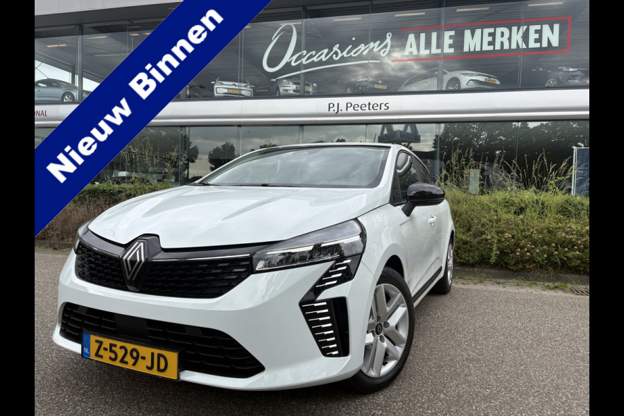 Renault Clio 1.0 TCe ECO-G 100 evolution Airco - Navigatiesysteem - Parkeersensor achter - Radio - Cruise control - Bluetooth - Stuur multifunctioneel - Led verlichting - Centrale vergrendeling met afstandsbediening - Elektrische ramen