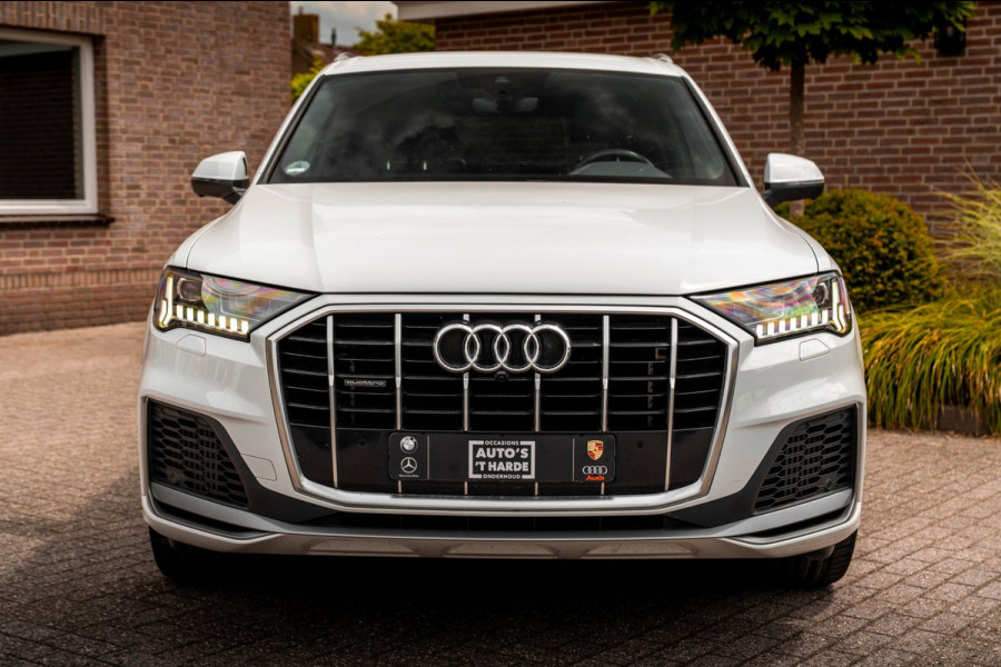 Audi Q7 55 TFSI e Quattro Pro Line S 381 PK 3x S-Line Luchtvering 360 Camera Elek. Trekhaak 22''