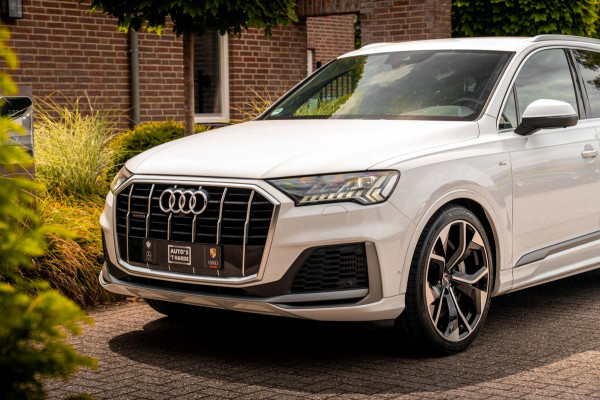 Audi Q7 55 TFSI e Quattro Pro Line S 381 PK 3x S-Line Luchtvering 360 Camera Elek. Trekhaak 22''