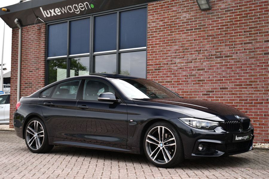 BMW 4 Serie Gran Coupé 418i M-Sport El-Dak HUD HiFi Camera NL-auto! Rijklaarprijs