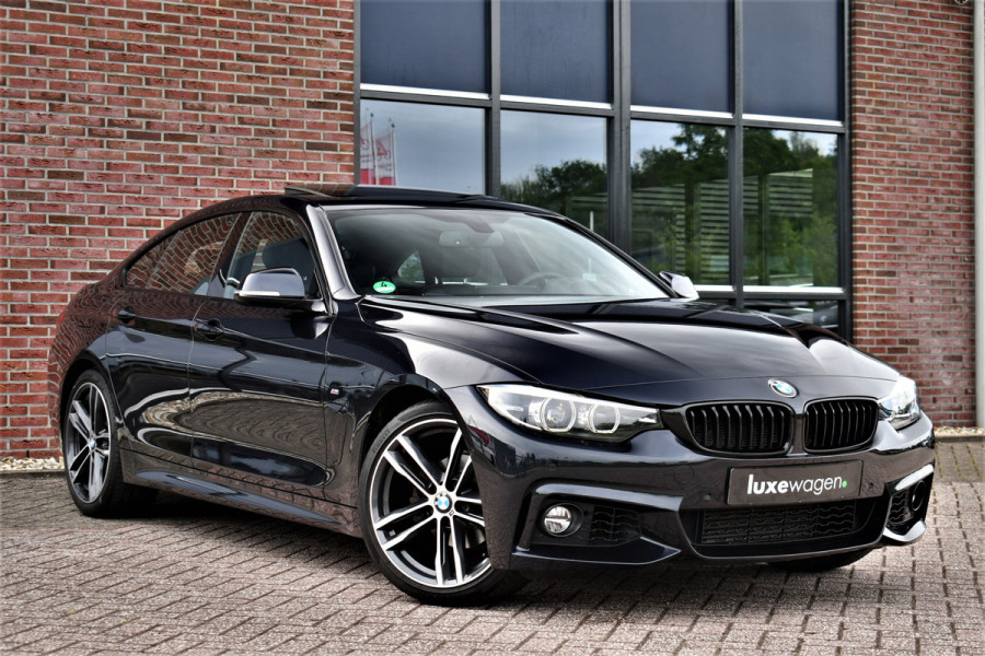 BMW 4 Serie Gran Coupé 418i M-Sport El-Dak HUD HiFi Camera NL-auto! Rijklaarprijs