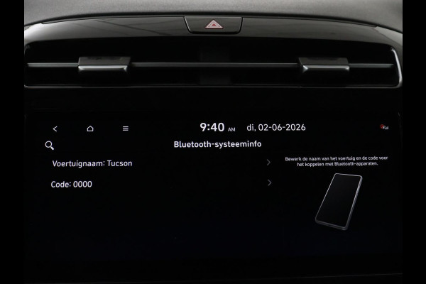 Hyundai Tucson 1.6 T-GDI HEV Comfort | Trekhaak | Stoelverwarming | Adaptive cruise | Carplay | Camera | Navigatie | Keyless | Full LED | 17'' | Parkeerhulp | Climate control | Digital Cockpit