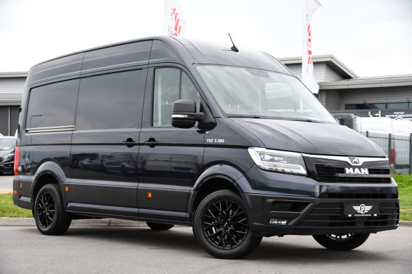 MAN TGE 3.180 35 2.0 L3H3 PB Edition Full Options! Adpatieve Cruise, Camera, Carplay, 177pk, LED, Stuurverwarming, Trekhaak, Multimedia, Voorruit verwarming, Uniek!