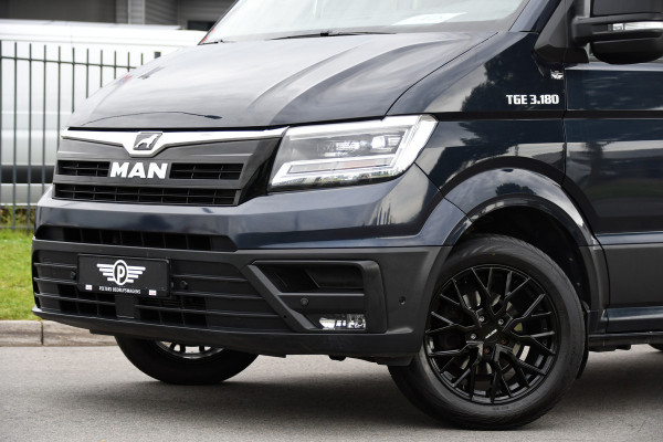 MAN TGE 3.180 35 2.0 L3H3 PB Edition Full Options! Adpatieve Cruise, Camera, Carplay, 177pk, LED, Stuurverwarming, Trekhaak, Multimedia, Voorruit verwarming, Uniek!