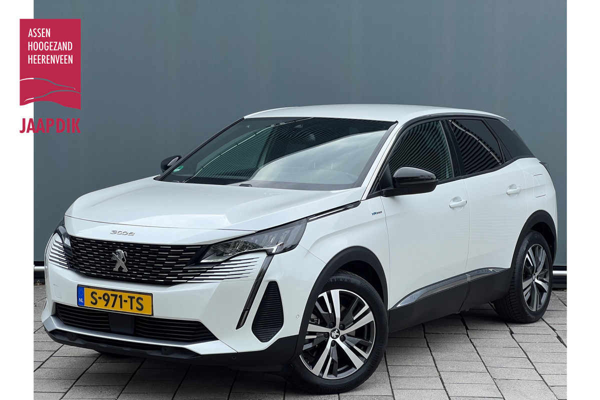 Peugeot 3008 BWJ 2023 | 1.6 HYbrid 225PK Allure Pack Bus | TREKHAAK | 18'' LMV | CARPLAY | CAMERA A | CLIMA | NAVI | LEDER/STOF |