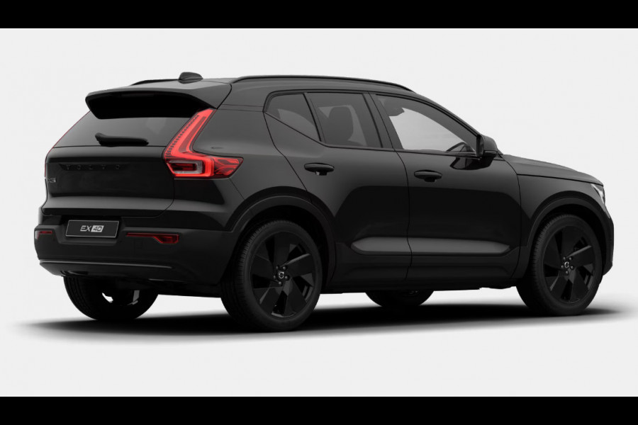 Volvo EX40 Twin Motor Ultra Black Edition Europa 82 kWh Panoramadak / Adaptive cruise control / 360 Camera / Elektrisch bedienbare stoelen met geheugen / Apple Carplay / Android auto /