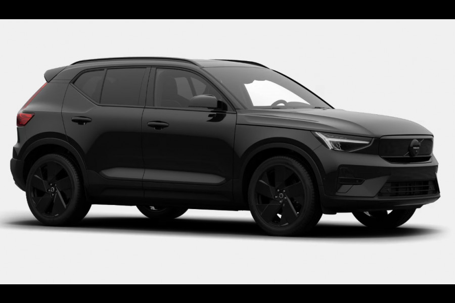 Volvo EX40 Twin Motor Ultra Black Edition Europa 82 kWh Panoramadak / Adaptive cruise control / 360 Camera / Elektrisch bedienbare stoelen met geheugen / Apple Carplay / Android auto /