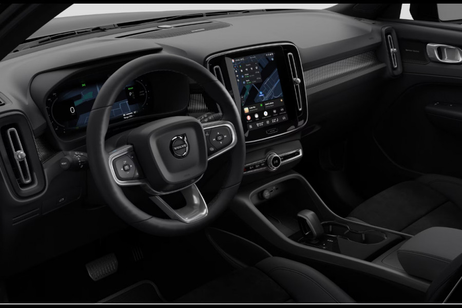 Volvo EX40 Twin Motor Ultra Black Edition Europa 82 kWh Panoramadak / Adaptive cruise control / 360 Camera / Elektrisch bedienbare stoelen met geheugen / Apple Carplay / Android auto /