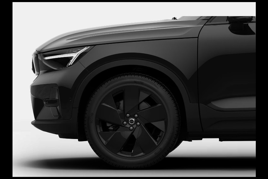 Volvo EX40 Single Ext. Range Ultra Black Edition Europa / Panoramadak / Adaptive cruise control / 360 Camera / Elektrisch bedienbare stoelen met geheugen / Apple Carplay / Android auto /