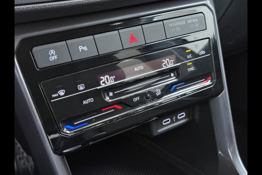 Volkswagen T-Cross 1.0 TSI R-Line AUTOMAAT | CAMERA | FULL LED | KEYLESS START & GO | ADAPTIEVE CRUISE CONTROL | DIGITAL DASHBOARD | DODEHOEKDETECTIE | DIRECT LEVERBAAR MET 12 MND BOVAG GARANTIE |