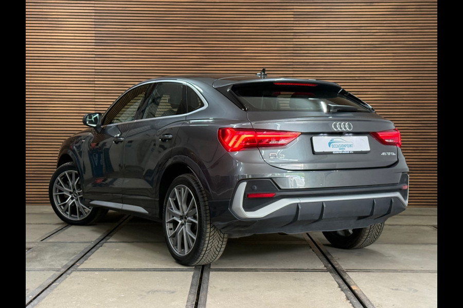 Audi Q3 Sportback 45 TFSI e S Edition | VOL!| 2x S-line Binnen/buiten | LED | Audi Sound Plus | MMI Plus | APS Plus | 20inch |