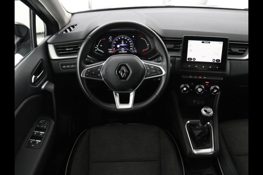 Renault Captur 1.0 TCe 90 Intens | Trekhaak | Carplay | Navigatie | Half leder | Keyless | Climate control | Parkeerhulp | Cruise control | Bluetooth | DAB | Getint glas
