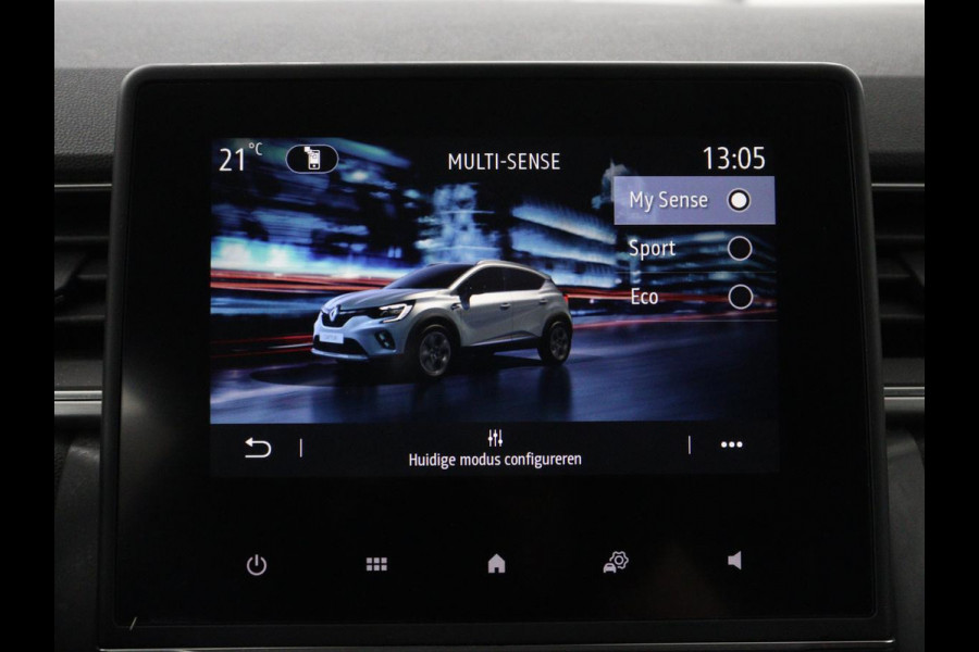 Renault Captur 1.0 TCe 90 Intens | Trekhaak | Carplay | Navigatie | Half leder | Keyless | Climate control | Parkeerhulp | Cruise control | Bluetooth | DAB | Getint glas