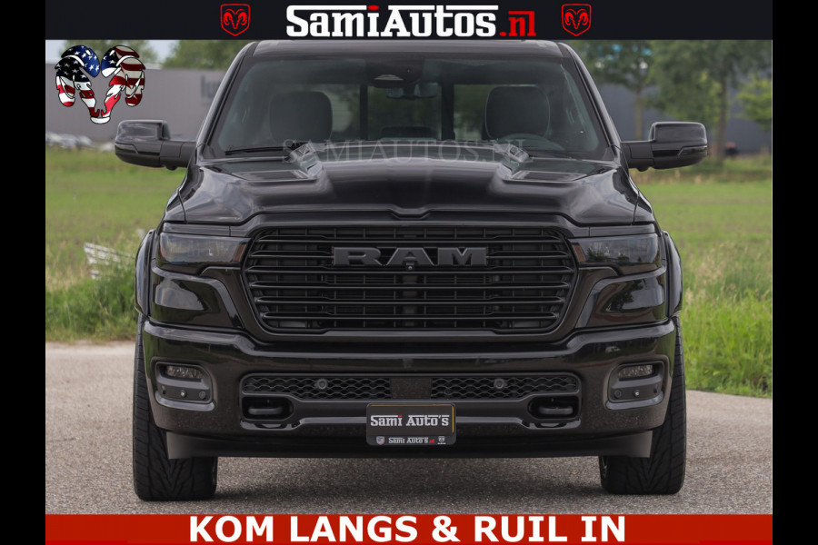 Dodge Ram 1500 Night Premium | Full Option | De Meest Luxe Pick-Up in zijn Klasse | Comfortabele Dubbele Cabine met Royale 5 Zitplaatsen | BPM vrij | Nu Leverbaar uit Voorraad | Voorraad Nr 2287 - 3384