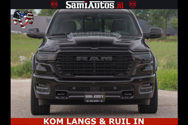 Dodge Ram 1500 Night Premium | Full Option | De Meest Luxe Pick-Up in zijn Klasse | Comfortabele Dubbele Cabine met Royale 5 Zitplaatsen | BPM vrij | Nu Leverbaar uit Voorraad | Voorraad Nr 2287 - 3384