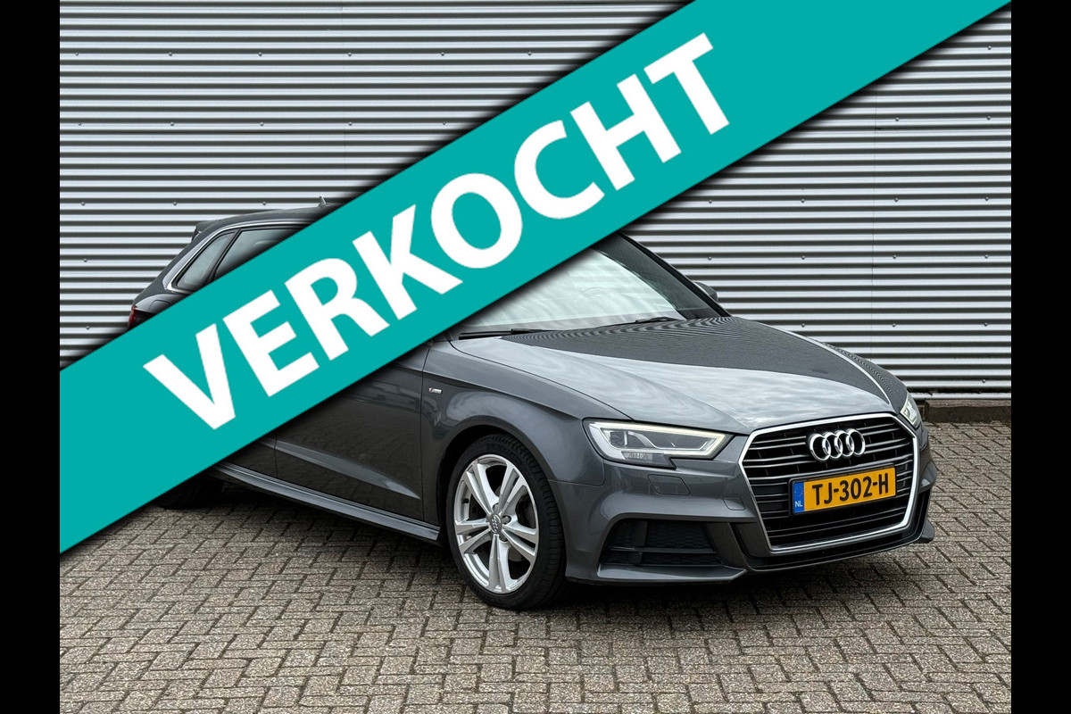 Audi A3 Sportback 1.5 TFSI CoD Sport S Line Edition / NAVI / NAP / APK / Garantie / Inruil mog.
