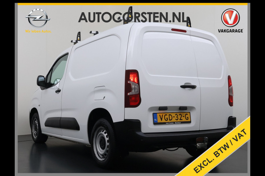 Citroën Berlingo 1.5 HDI Navi* Laadruimte-Airco Trekhaak Apple Carplay Android Auto Cruise Control Pdc Club Dakdragers Schuifdeur Betonplex Vloer Wandbetimmering 1.230KG Trekgewicht Euro 6