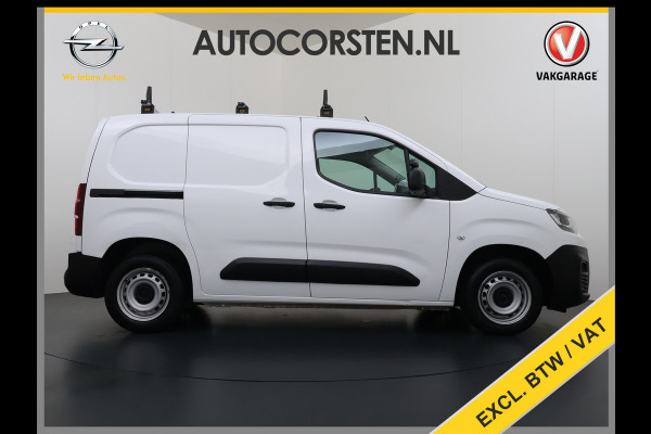 Citroën Berlingo 1.5 HDI Navi* Laadruimte-Airco Trekhaak Apple Carplay Android Auto Cruise Control Pdc Club Dakdragers Schuifdeur Betonplex Vloer Wandbetimmering 1.230KG Trekgewicht Euro 6