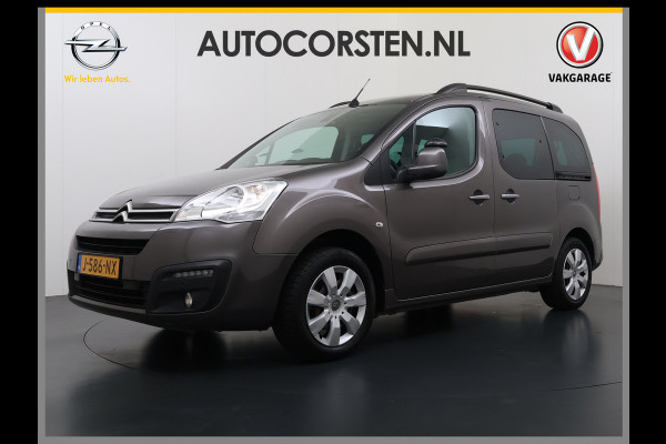 Citroën Berlingo 1.2T 111PK XTR 5-Persoons Trekhaak Navi Airco Camera Cruise Control Apple Carplay MirrorLink Pdc Schuifdeuren Bluetooth Getint glas Led Regen-Lichtsensor 1.300KG Trekwicht