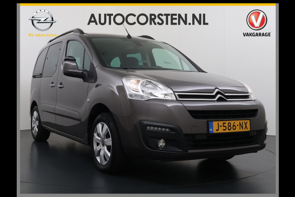 Citroën Berlingo 1.2T 111PK XTR 5-Persoons Trekhaak Navi Airco Camera Cruise Control Apple Carplay MirrorLink Pdc Schuifdeuren Bluetooth Getint glas Led Regen-Lichtsensor 1.300KG Trekwicht