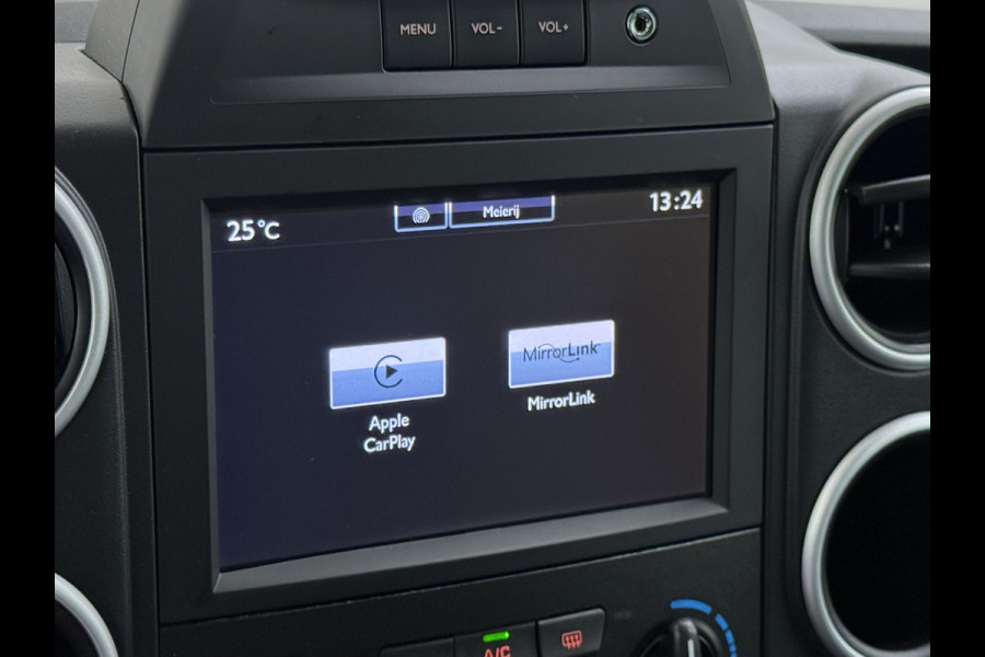 Citroën Berlingo 1.2T 111PK XTR 5-Persoons Trekhaak Navi Airco Camera Cruise Control Apple Carplay MirrorLink Pdc Schuifdeuren Bluetooth Getint glas Led Regen-Lichtsensor 1.300KG Trekwicht