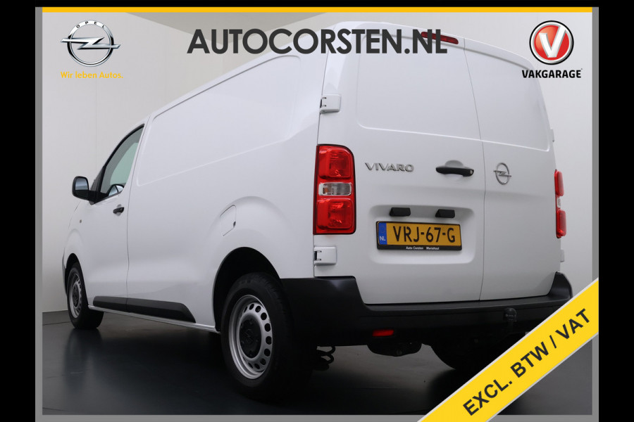 Opel Vivaro 2.0CDTI L2H1 3-Persoons Trekhaak Euro 6 Navi Apple Carplay Android Auto Airco Cruise Control Pdc Edition Regen-Lichtsensor Betonplex Vloer Wandbetimmering Schuifdeur 2.500KG Trekgewicht Origineel Nederlandse Bus