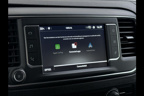 Opel Vivaro 2.0CDTI L2H1 3-Persoons Trekhaak Euro 6 Navi Apple Carplay Android Auto Airco Cruise Control Pdc Edition Regen-Lichtsensor Betonplex Vloer Wandbetimmering Schuifdeur 2.500KG Trekgewicht Origineel Nederlandse Bus