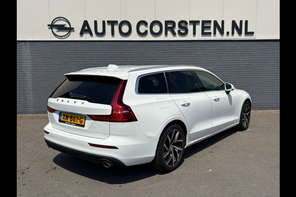 Volvo V60 2.0 T5 251PK Aut. Leder Wegkl.Trekhaak Navi Ecc Adap.Cruise Contourstoelen Apple CarPlay Android Auto Bordherk. High Performance Elek.Stoelen+Memory Elek.Achterklep Privacy Glas Lmv 18" Regensensor 1.800KG Trekgewicht Origineel Nederlandse Auto