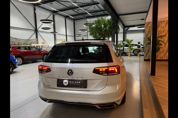 Volkswagen Passat Variant 1.4 TSI GTE|218pk|Plug-in Hybrid|Pano|Massage|Elek. Trekhaak|Head-up|360° Camera|Leder|Rijklaar