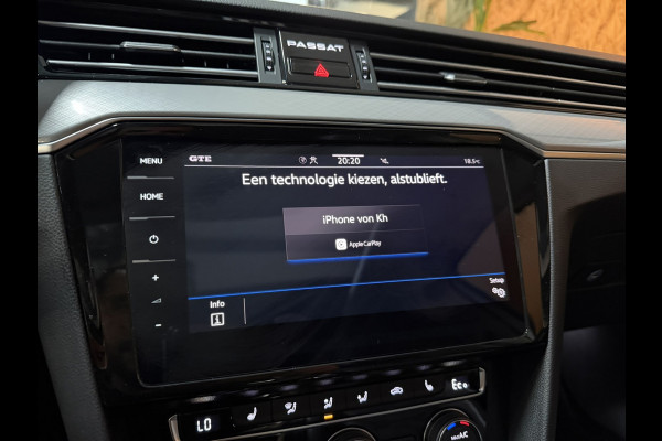 Volkswagen Passat Variant 1.4 TSI GTE|218pk|Plug-in Hybrid|Pano|Massage|Elek. Trekhaak|Head-up|360° Camera|Leder|Rijklaar