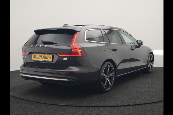 Volvo V60 T6 AWD Plus Bright LONG RANGE PHEV 350pk Dealer O.H. | Panodak | Camera | Harman / Kardon | Lederen Sportstoelen Memory & Verwarmd | Google Assistent | Keyless | Stuur Verwarmd | Apple Carplay | Navigatie | DAB | Plug In Hybrid |