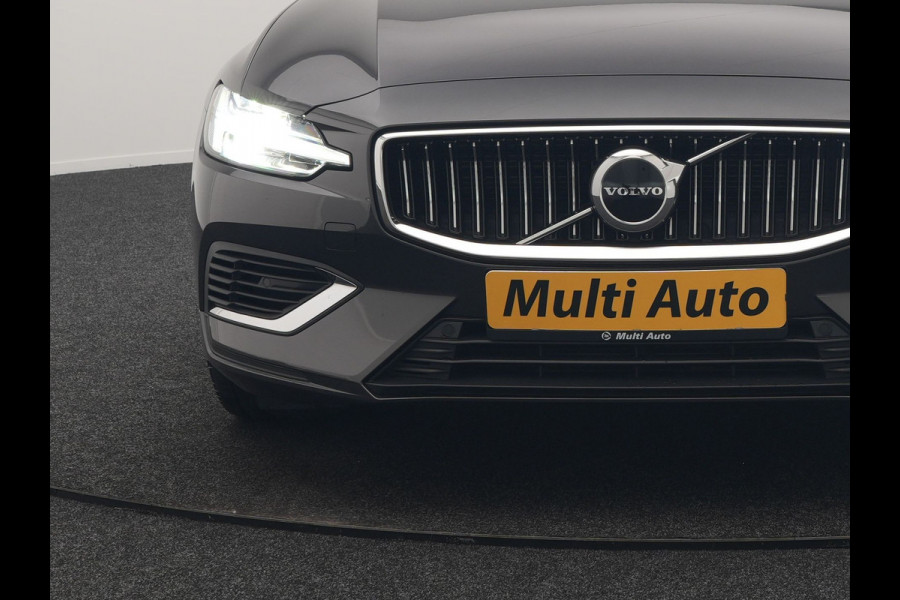Volvo V60 T6 AWD Plus Bright LONG RANGE PHEV 350pk Dealer O.H. | Panodak | Camera | Harman / Kardon | Lederen Sportstoelen Memory & Verwarmd | Google Assistent | Keyless | Stuur Verwarmd | Apple Carplay | Navigatie | DAB | Plug In Hybrid |