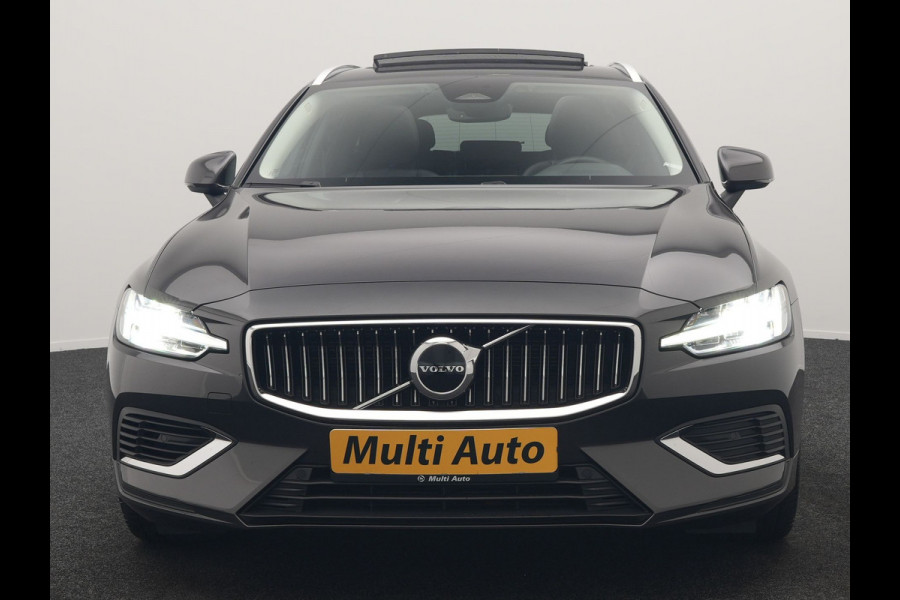 Volvo V60 T6 AWD Plus Bright LONG RANGE PHEV 350pk Dealer O.H. | Panodak | Camera | Harman / Kardon | Lederen Sportstoelen Memory & Verwarmd | Google Assistent | Keyless | Stuur Verwarmd | Apple Carplay | Navigatie | DAB | Plug In Hybrid |