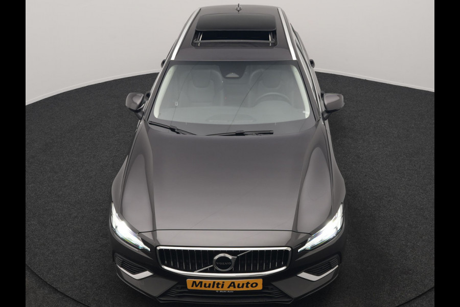 Volvo V60 T6 AWD Plus Bright LONG RANGE PHEV 350pk Dealer O.H. | Panodak | Camera | Harman / Kardon | Lederen Sportstoelen Memory & Verwarmd | Google Assistent | Keyless | Stuur Verwarmd | Apple Carplay | Navigatie | DAB | Plug In Hybrid |