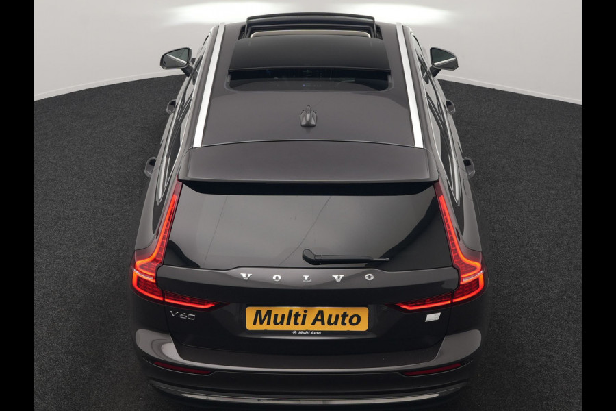 Volvo V60 T6 AWD Plus Bright LONG RANGE PHEV 350pk Dealer O.H. | Panodak | Camera | Harman / Kardon | Lederen Sportstoelen Memory & Verwarmd | Google Assistent | Keyless | Stuur Verwarmd | Apple Carplay | Navigatie | DAB | Plug In Hybrid |