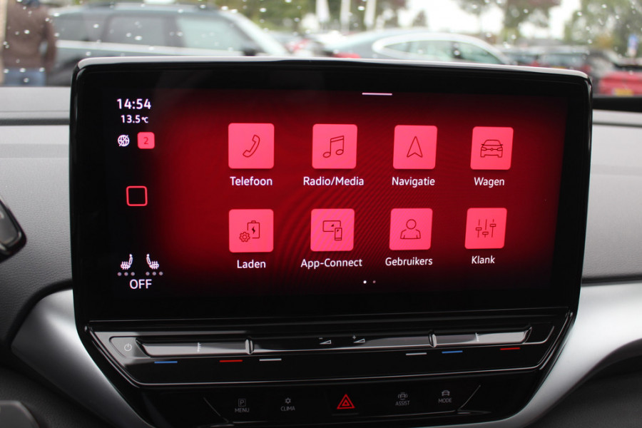 Volkswagen ID.4 Max 77 kWh / SOH 90,1% / Full option! / warmtepomp/  Panoramadak / Camera / Head-up / Keyless / 20'' / ACC / Dodehoek / Elektr. stoelen / Massage / Navigatie / Stuurverwarming