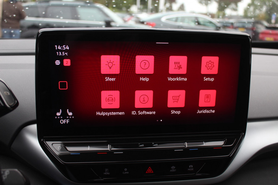 Volkswagen ID.4 Max 77 kWh / SOH 90,1% / Full option! / warmtepomp/  Panoramadak / Camera / Head-up / Keyless / 20'' / ACC / Dodehoek / Elektr. stoelen / Massage / Navigatie / Stuurverwarming