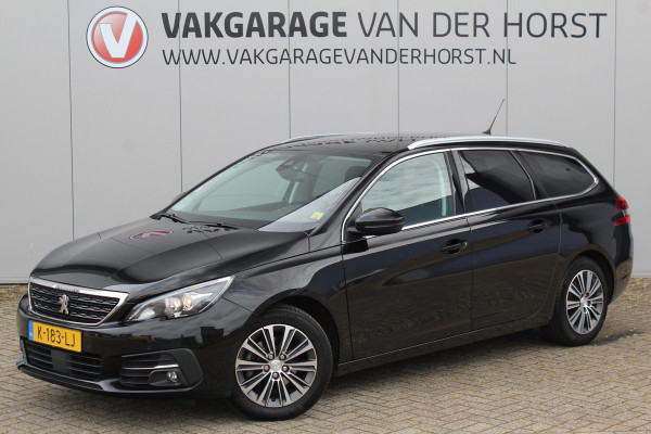 Peugeot 308 SW 1.2 Turbo 131 PK Blue Lease Allure Erg nette en goed onderhouden Peugeot 308 360 Camera, Navigatie, Clima, pdc, lmv