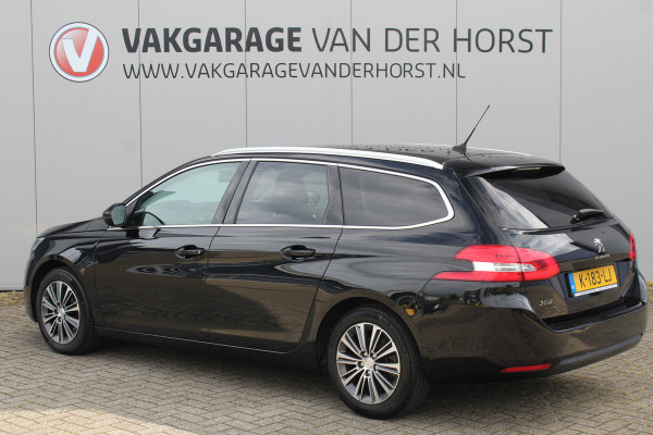 Peugeot 308 SW 1.2 Turbo 131 PK Blue Lease Allure Erg nette en goed onderhouden Peugeot 308 360 Camera, Navigatie, Clima, pdc, lmv