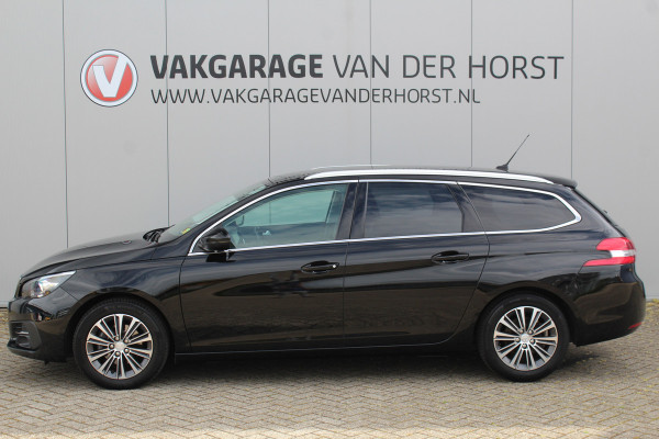 Peugeot 308 SW 1.2 Turbo 131 PK Blue Lease Allure Erg nette en goed onderhouden Peugeot 308 360 Camera, Navigatie, Clima, pdc, lmv