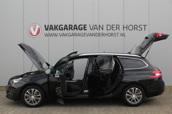 Peugeot 308 SW 1.2 Turbo 131 PK Blue Lease Allure Erg nette en goed onderhouden Peugeot 308 360 Camera, Navigatie, Clima, pdc, lmv