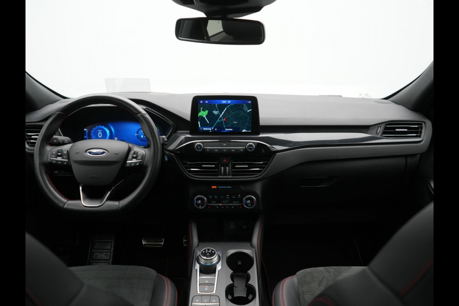 Ford Kuga 2.5 ST-Line X PHEV 225pk Dealer O.H. | Trekhaak Af Fabriek | Panodak | Adaptive Cruise | Head Up | 360 Camera | Alcantara Sportstoelen & Stuur Verwarmd | Bang & Olufsen | Keyless | Blis | Apple Carplay | Navigatie | DAB | Plug In Hybrid |