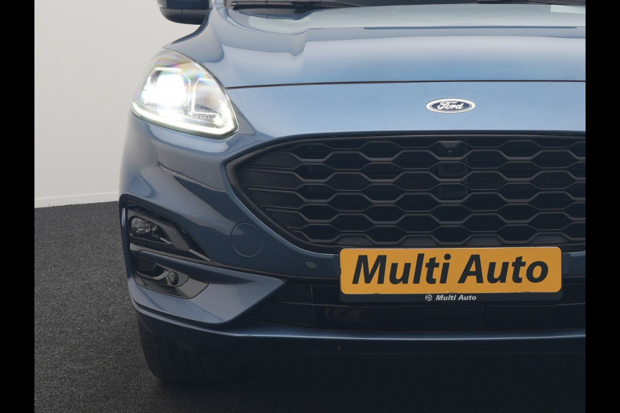 Ford Kuga 2.5 ST-Line X PHEV 225pk Dealer O.H. | Trekhaak Af Fabriek | Panodak | Adaptive Cruise | Head Up | 360 Camera | Alcantara Sportstoelen & Stuur Verwarmd | Bang & Olufsen | Keyless | Blis | Apple Carplay | Navigatie | DAB | Plug In Hybrid |