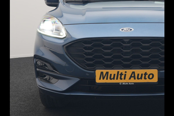 Ford Kuga 2.5 ST-Line X PHEV 225pk Dealer O.H. | Trekhaak Af Fabriek | Panodak | Adaptive Cruise | Head Up | 360 Camera | Alcantara Sportstoelen & Stuur Verwarmd | Bang & Olufsen | Keyless | Blis | Apple Carplay | Navigatie | DAB | Plug In Hybrid |