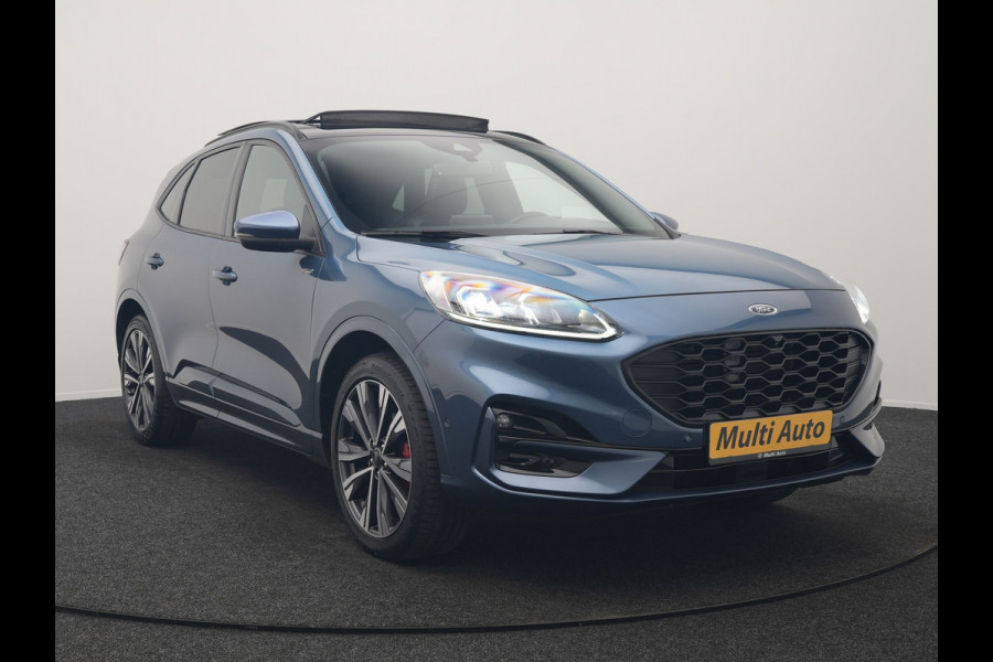 Ford Kuga 2.5 ST-Line X PHEV 225pk Dealer O.H. | Trekhaak Af Fabriek | Panodak | Adaptive Cruise | Head Up | 360 Camera | Alcantara Sportstoelen & Stuur Verwarmd | Bang & Olufsen | Keyless | Blis | Apple Carplay | Navigatie | DAB | Plug In Hybrid |