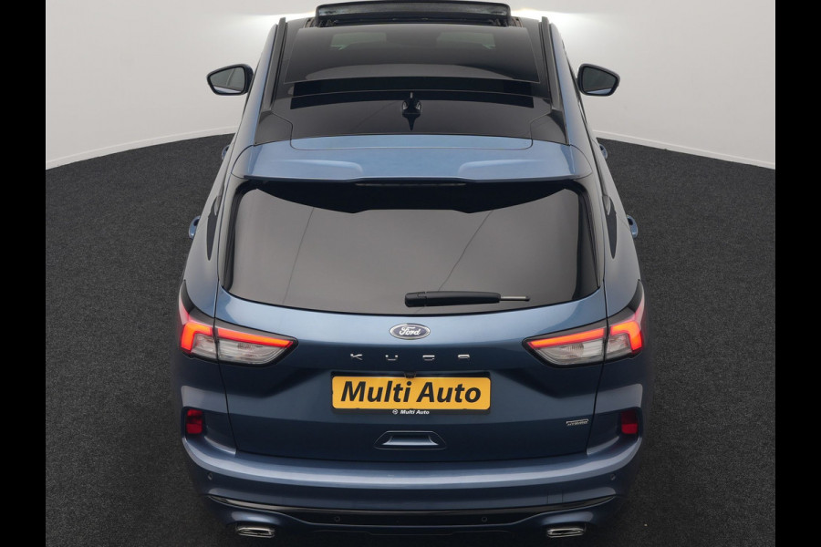 Ford Kuga 2.5 ST-Line X PHEV 225pk Dealer O.H. | Trekhaak Af Fabriek | Panodak | Adaptive Cruise | Head Up | 360 Camera | Alcantara Sportstoelen & Stuur Verwarmd | Bang & Olufsen | Keyless | Blis | Apple Carplay | Navigatie | DAB | Plug In Hybrid |