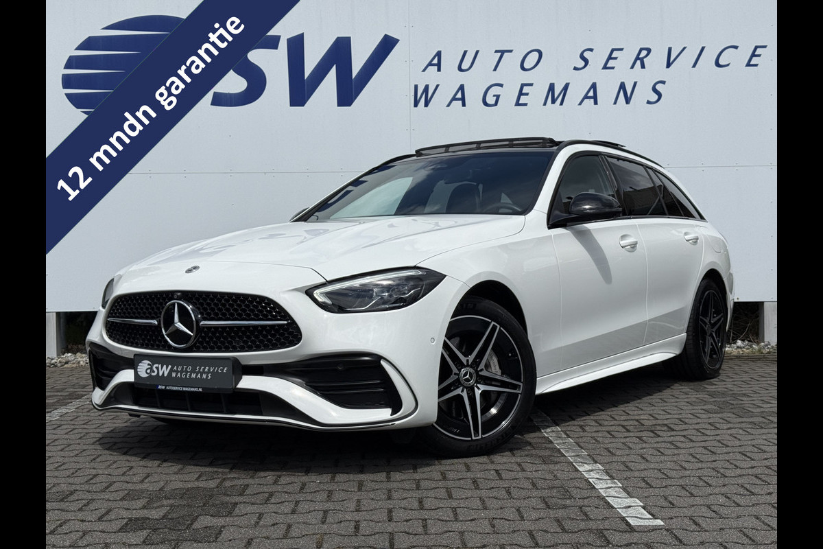 Mercedes-Benz C-Klasse Estate 300 e AMG Line | Pano | Trekhaak | Distronic | Memory | 360* Camera