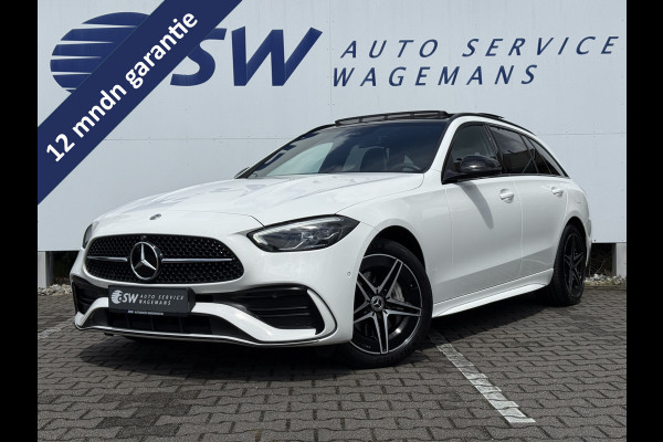Mercedes-Benz C-Klasse Estate 300 e AMG Line | Pano | Trekhaak | Distronic | Memory | 360* Camera